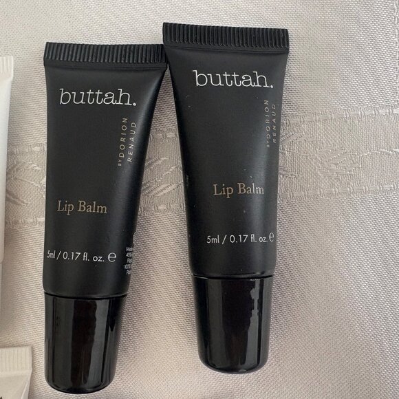 L'Occitane Hand Gel Lip Balm buttah Joanna Vargas Skin Care Sample LOT - Picture 6 of 6